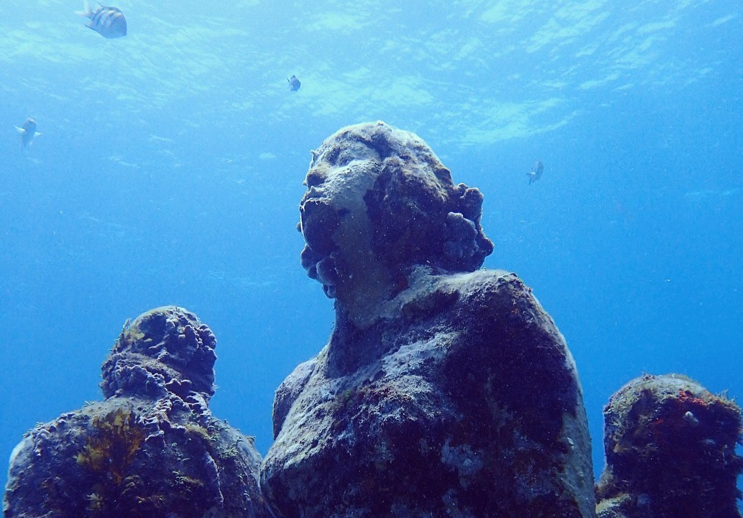 カンクン観光 神秘的な水中美術館 海底美術館 Musaダイビングに行ってきました Dear 独身女性